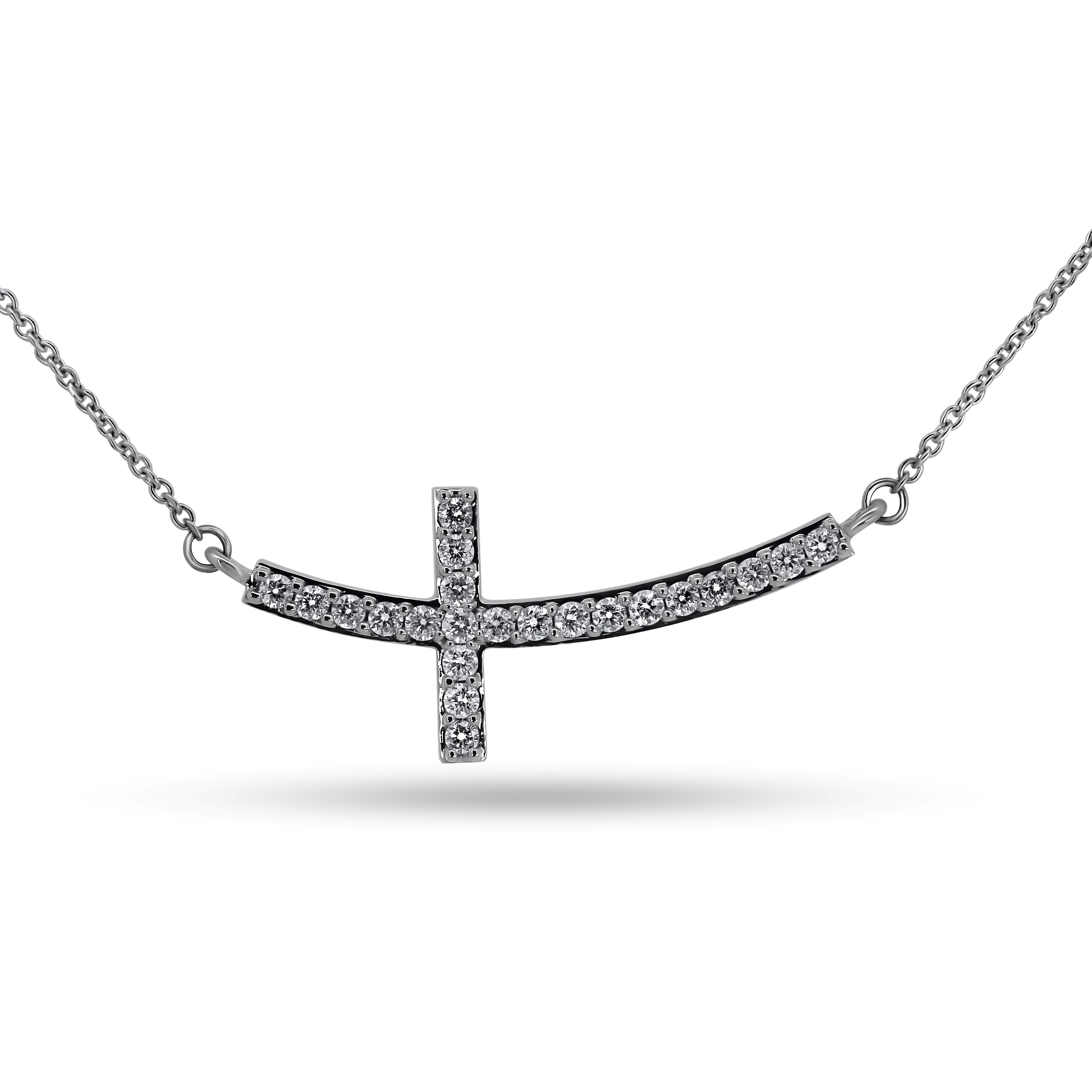 Diamond Cross Necklace