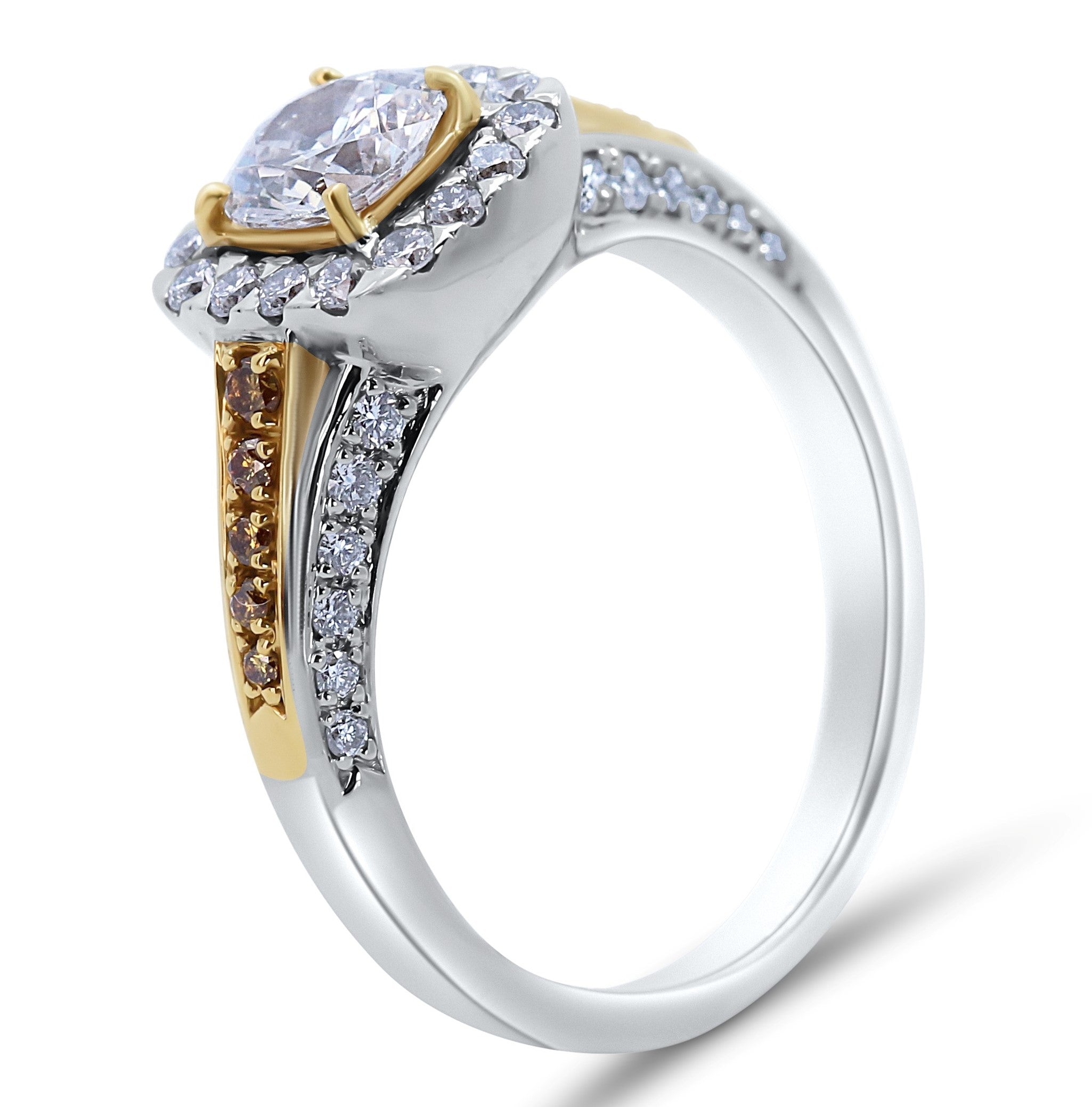 Halo Engagement Ring