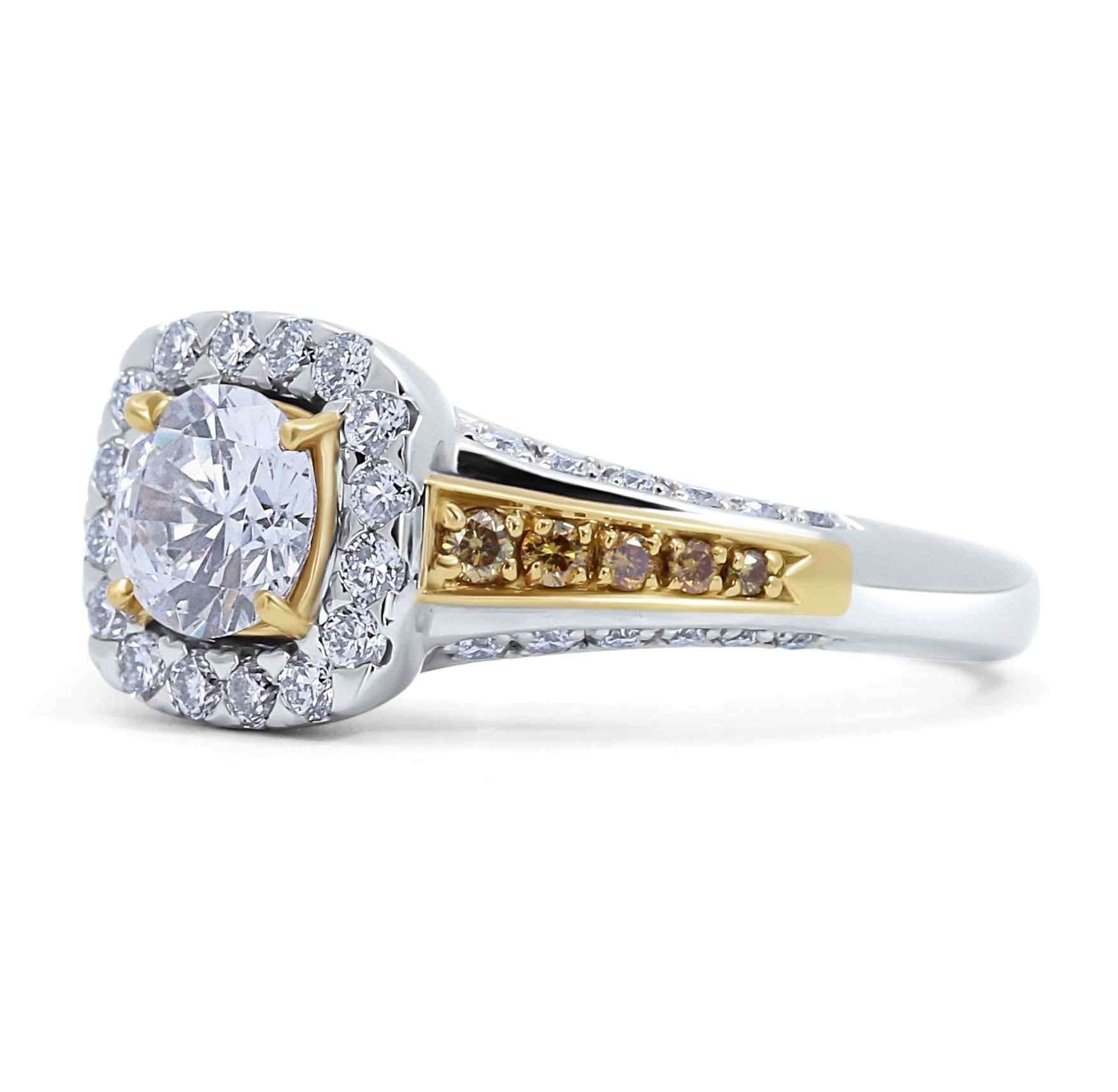 Halo Engagement Ring