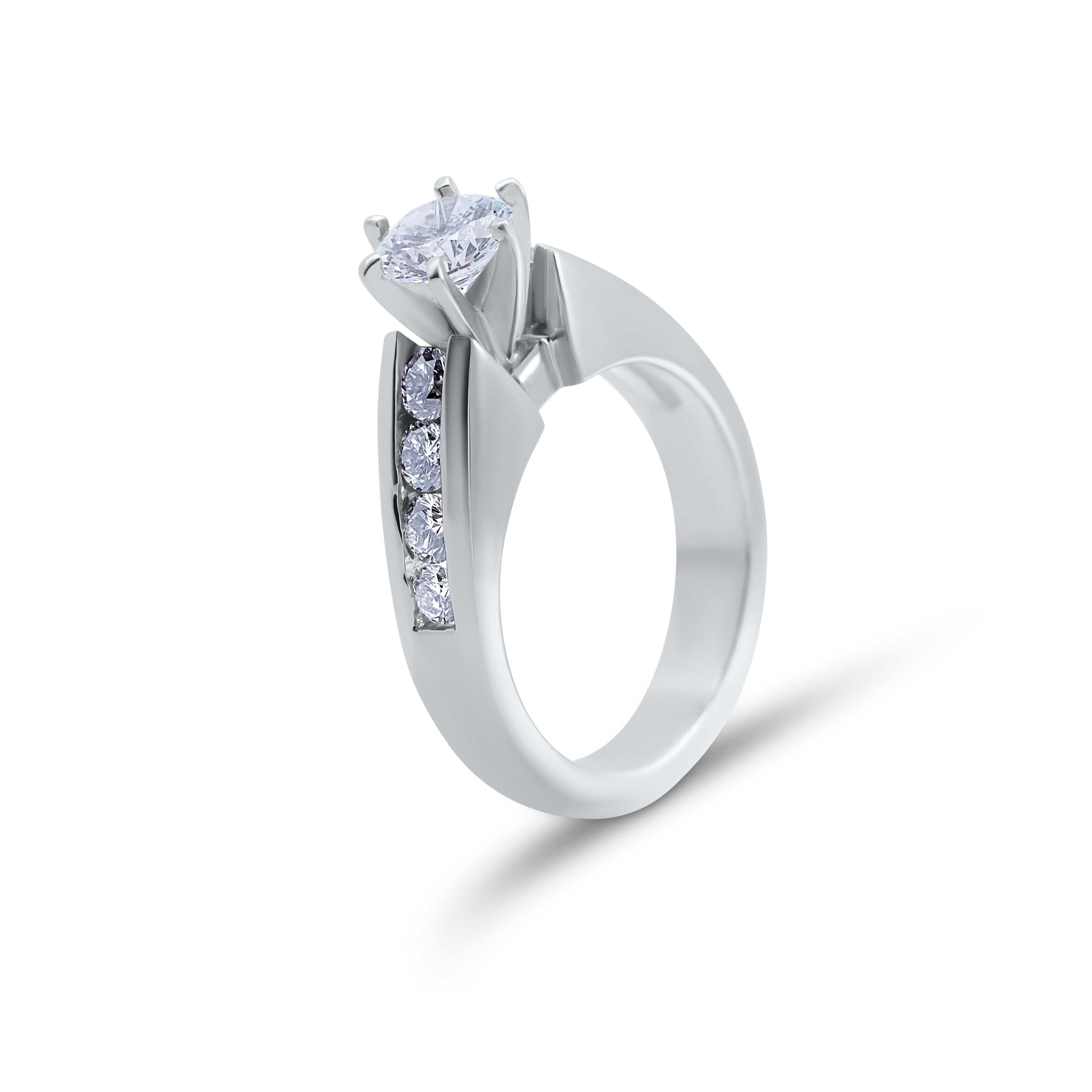 Cathedral Engagement Ring