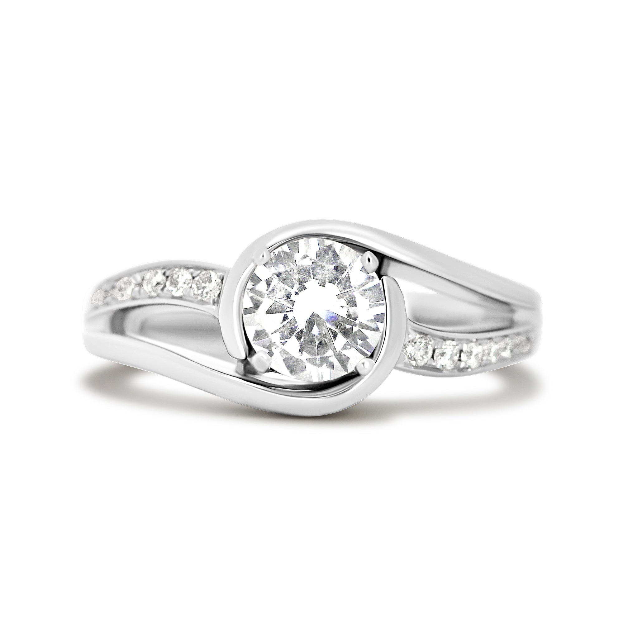 Contemporary Engagement Ring