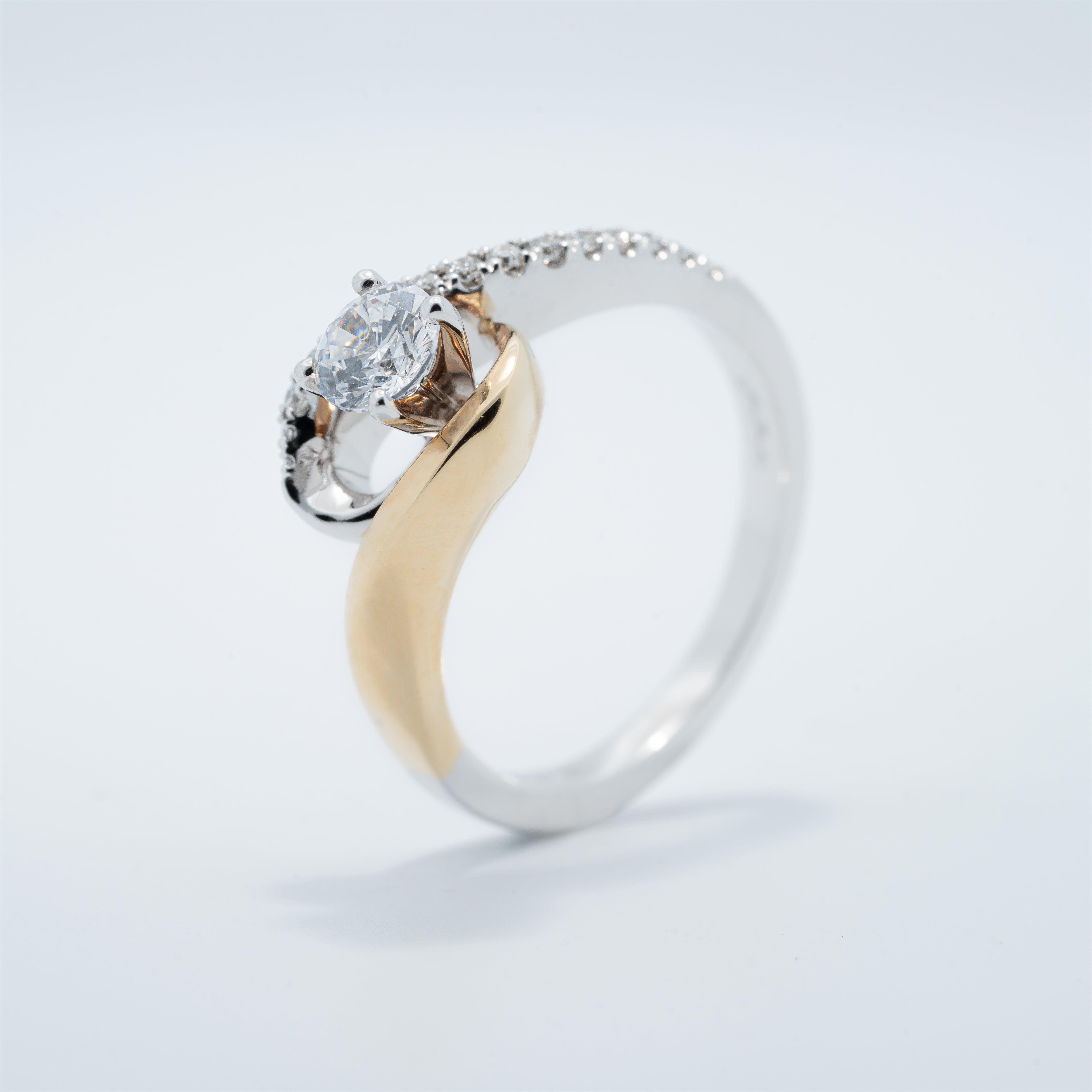 Contemporary Engagement Ring