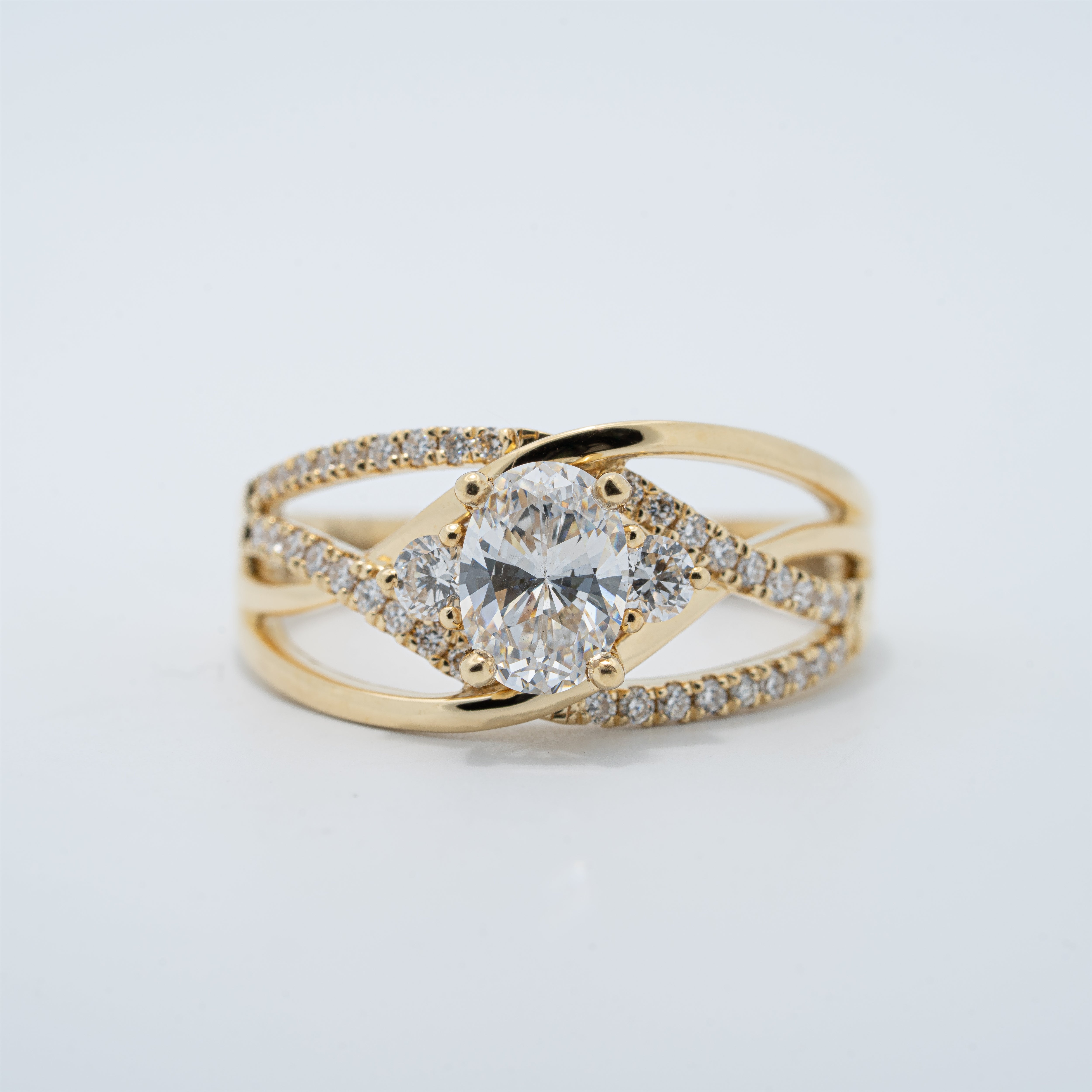 Contemporary Engagement Ring