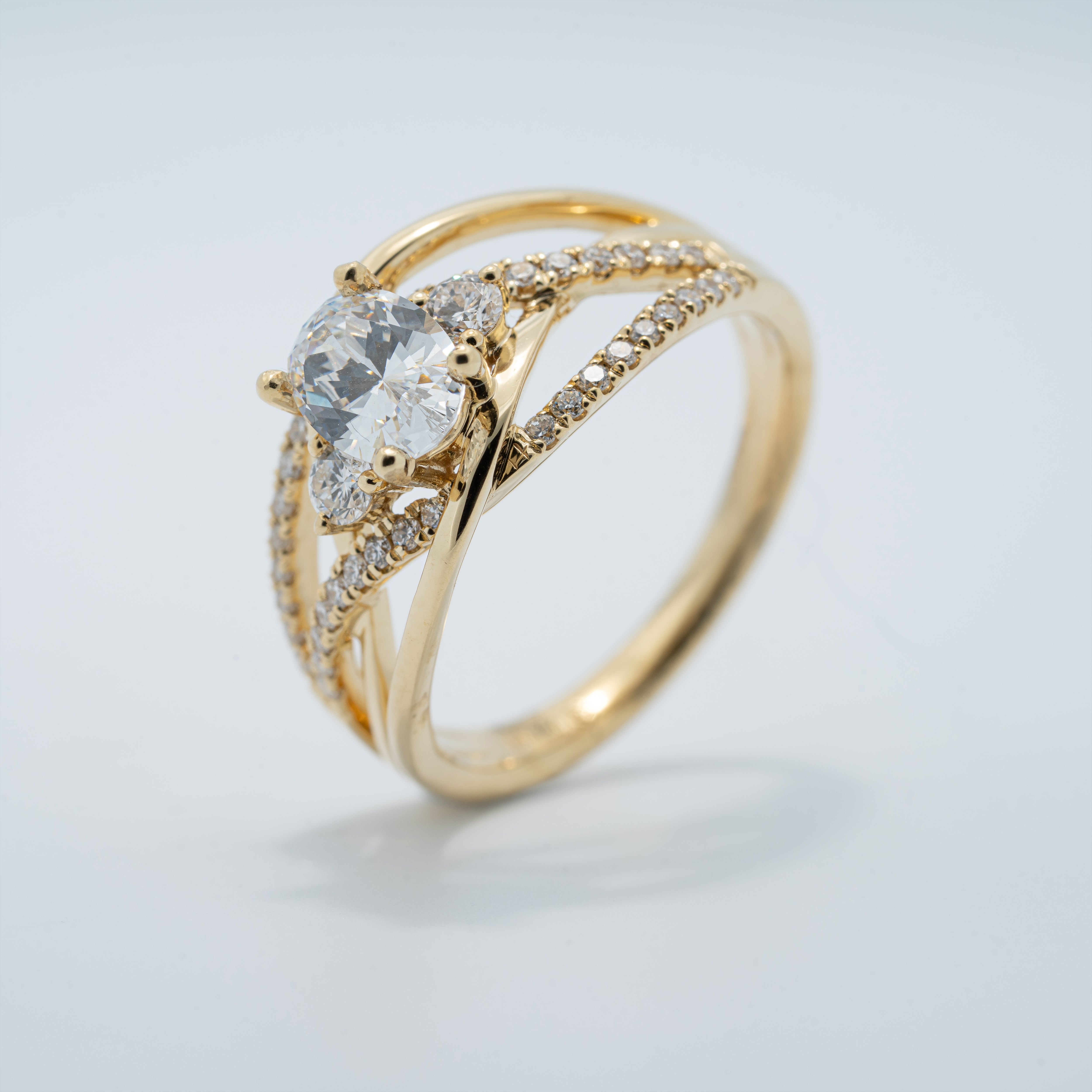 Contemporary Engagement Ring