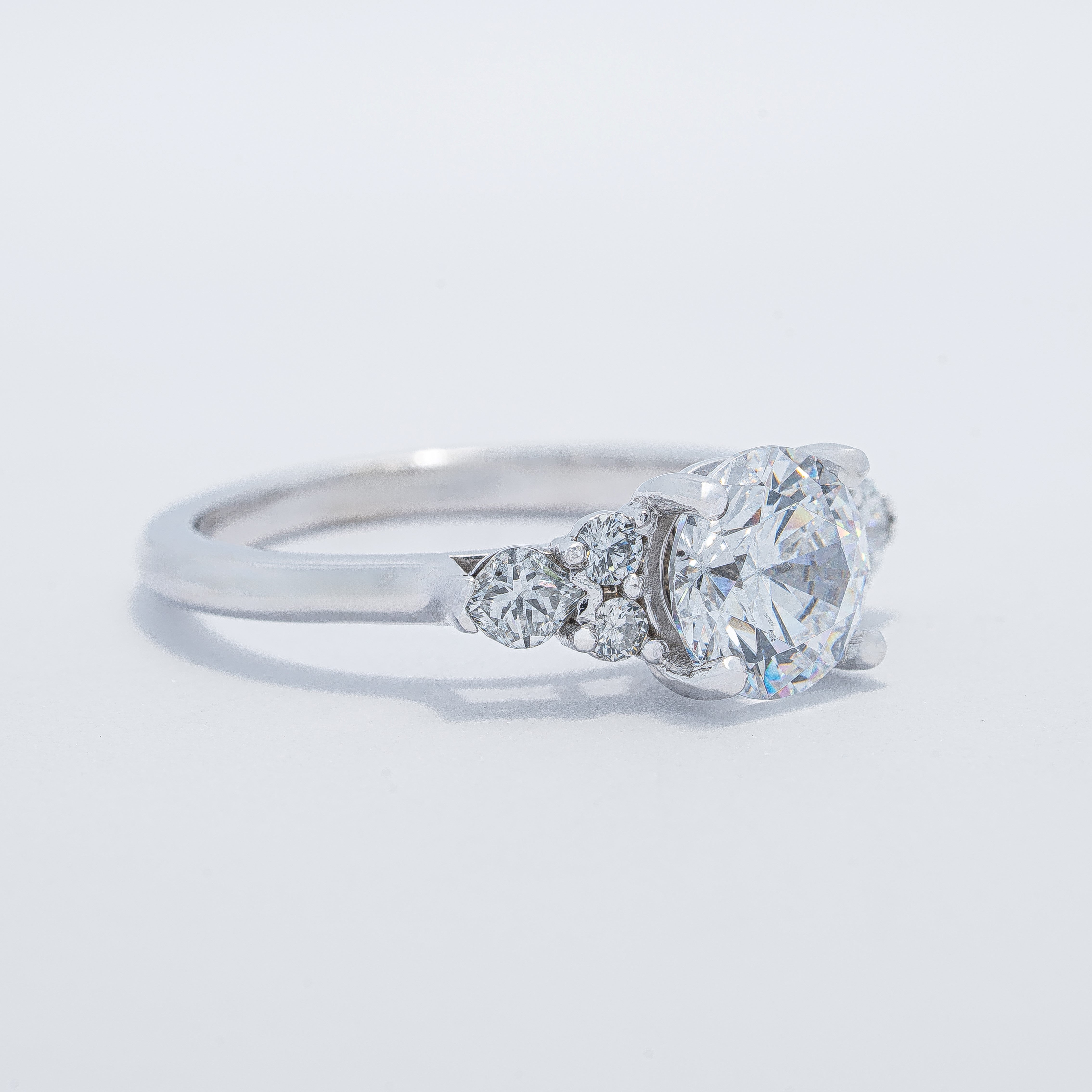 Classic Cathedral Style Engagement Ring