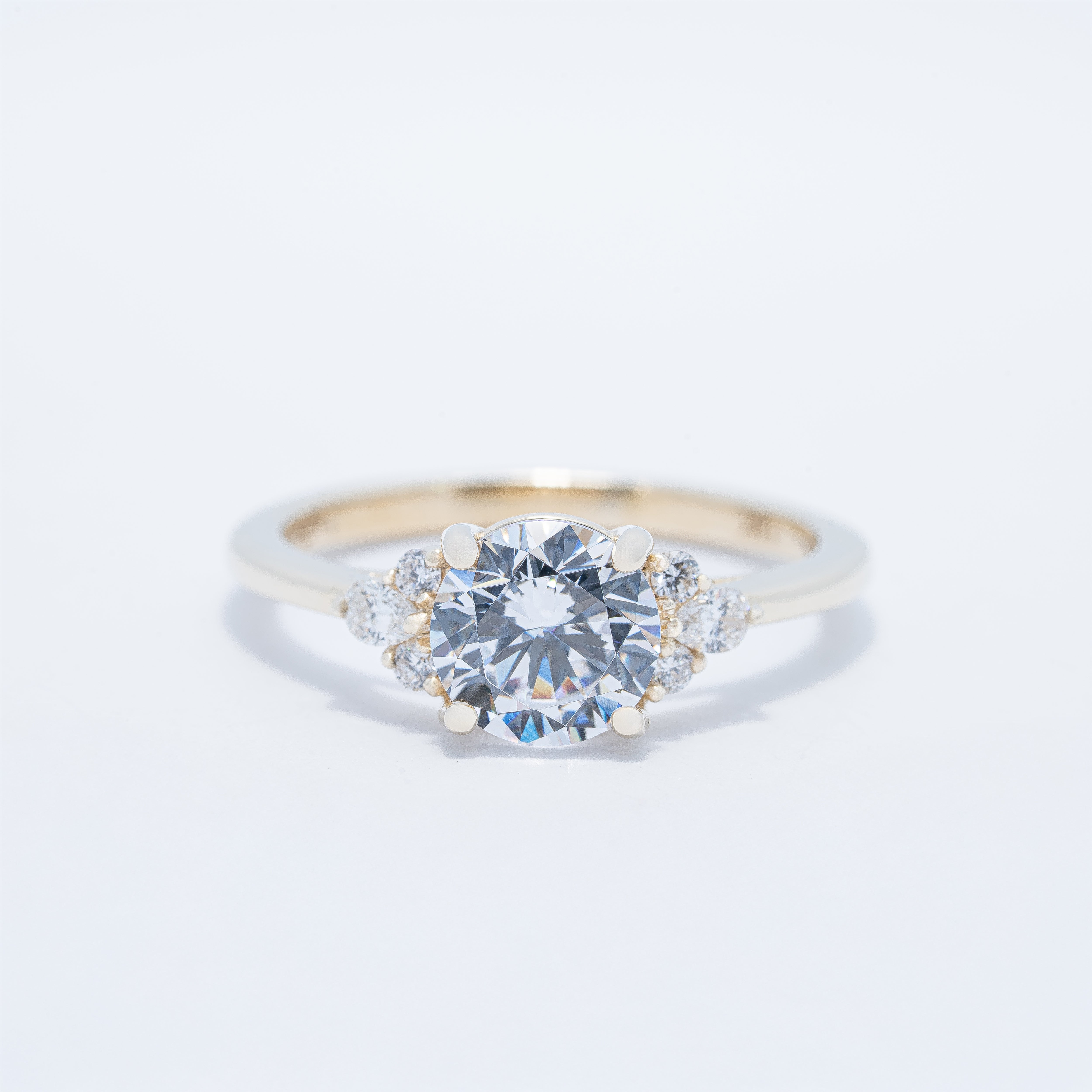 14K Classic Bridal Engagement Ring