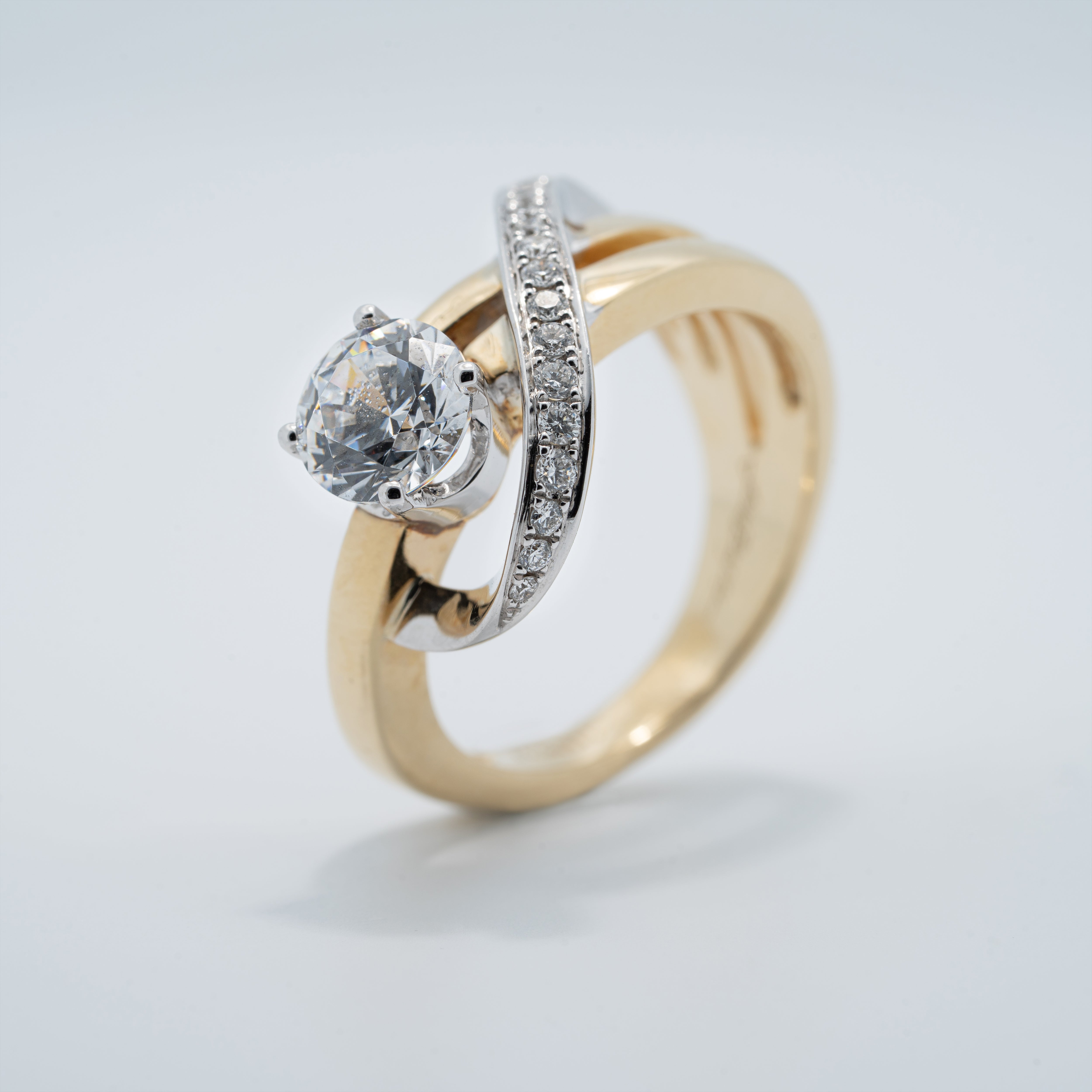 Free Form Engagement Ring