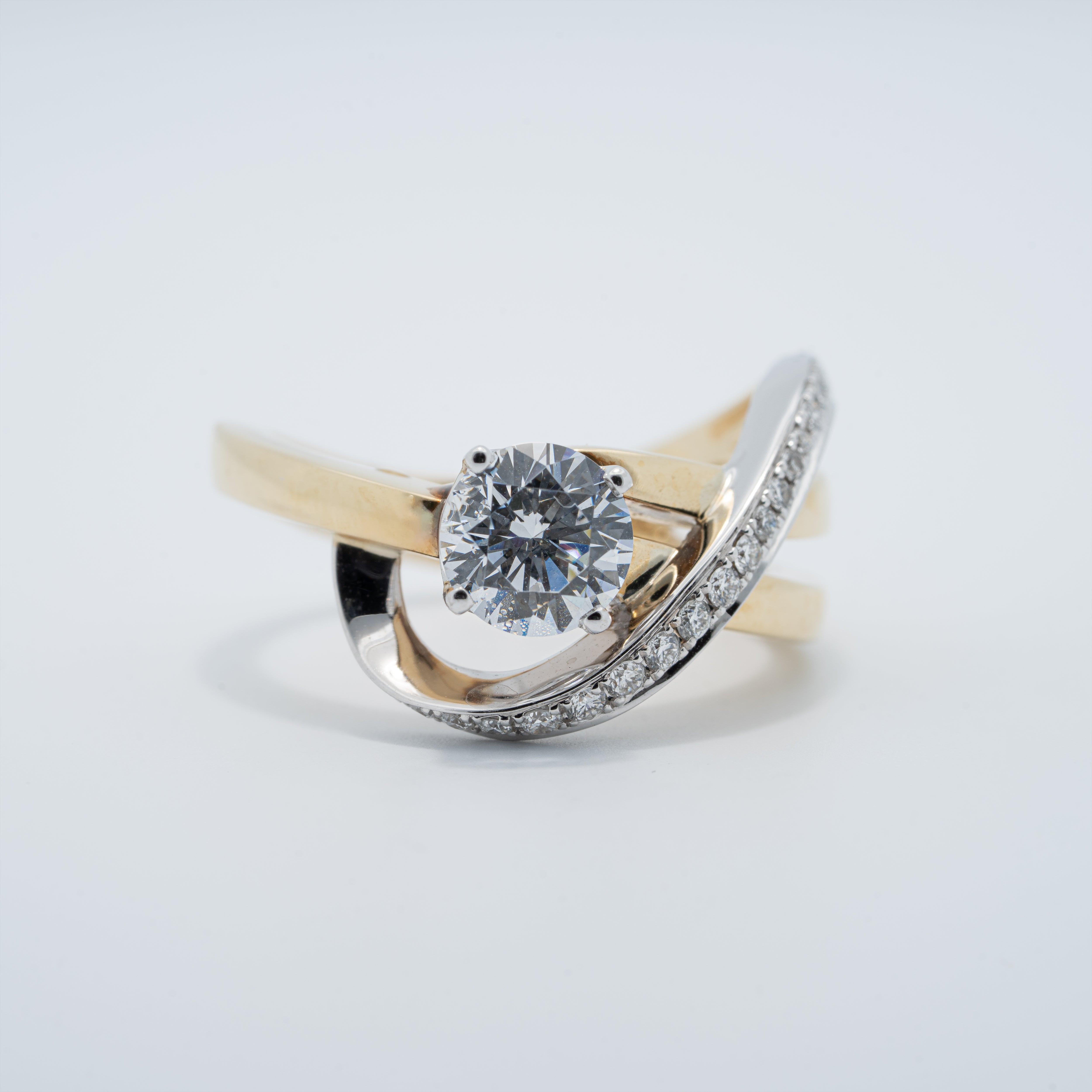 Free Form Engagement Ring