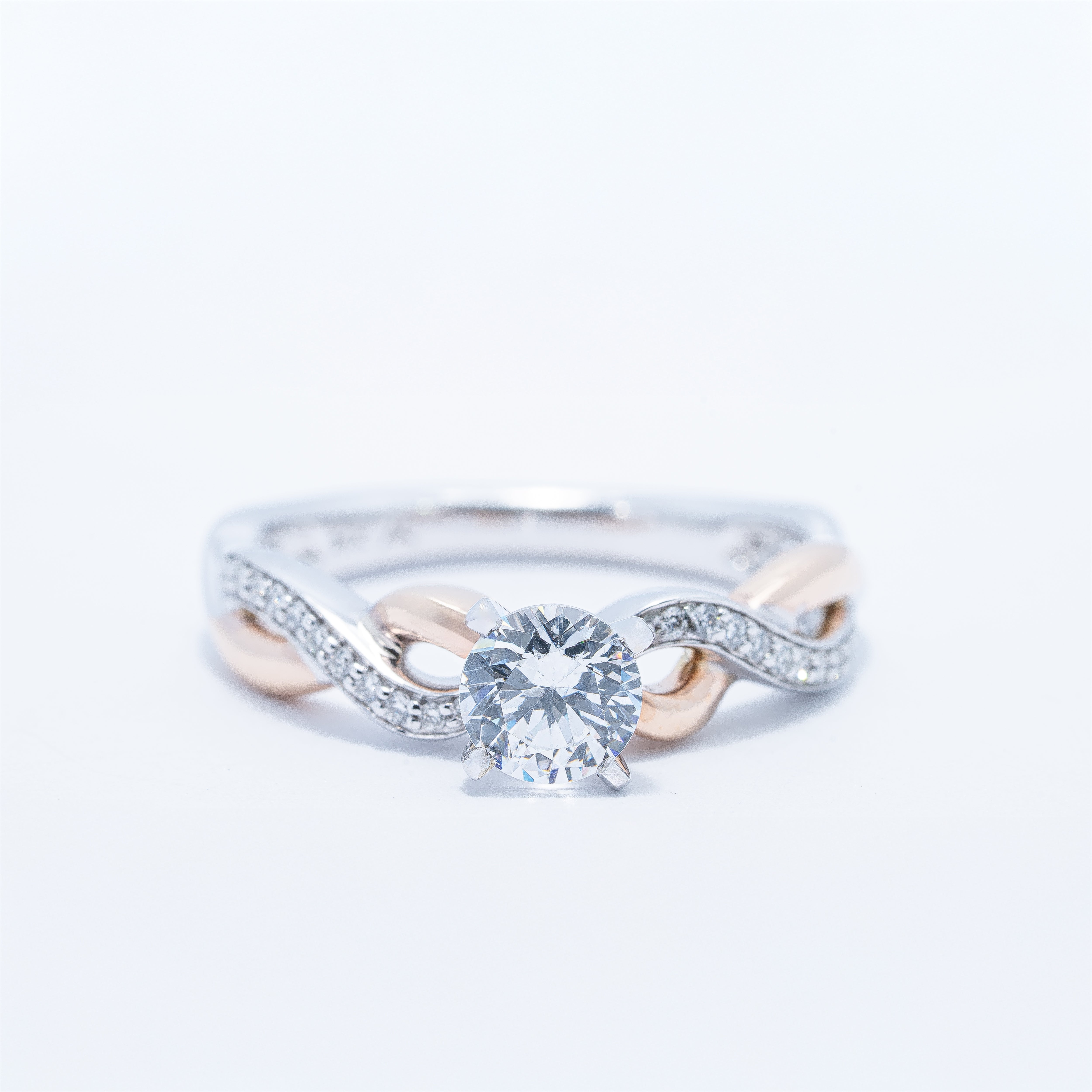 Vintage Twist Engagement Ring