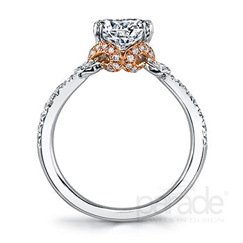 Contemporary Split Shank Engagement Ring
