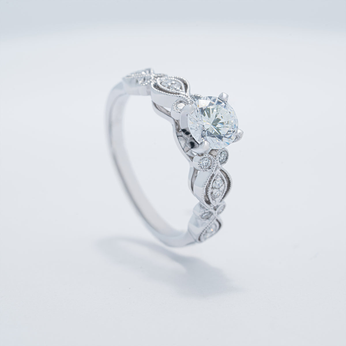 Vintage Style Engagement Ring