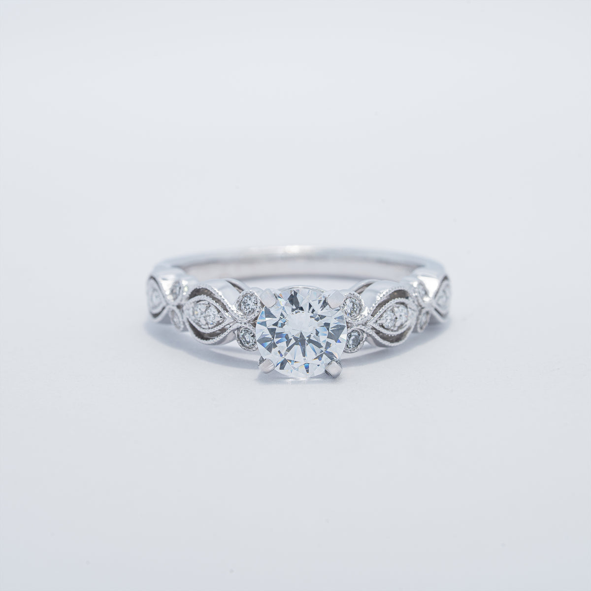 Vintage Style Engagement Ring