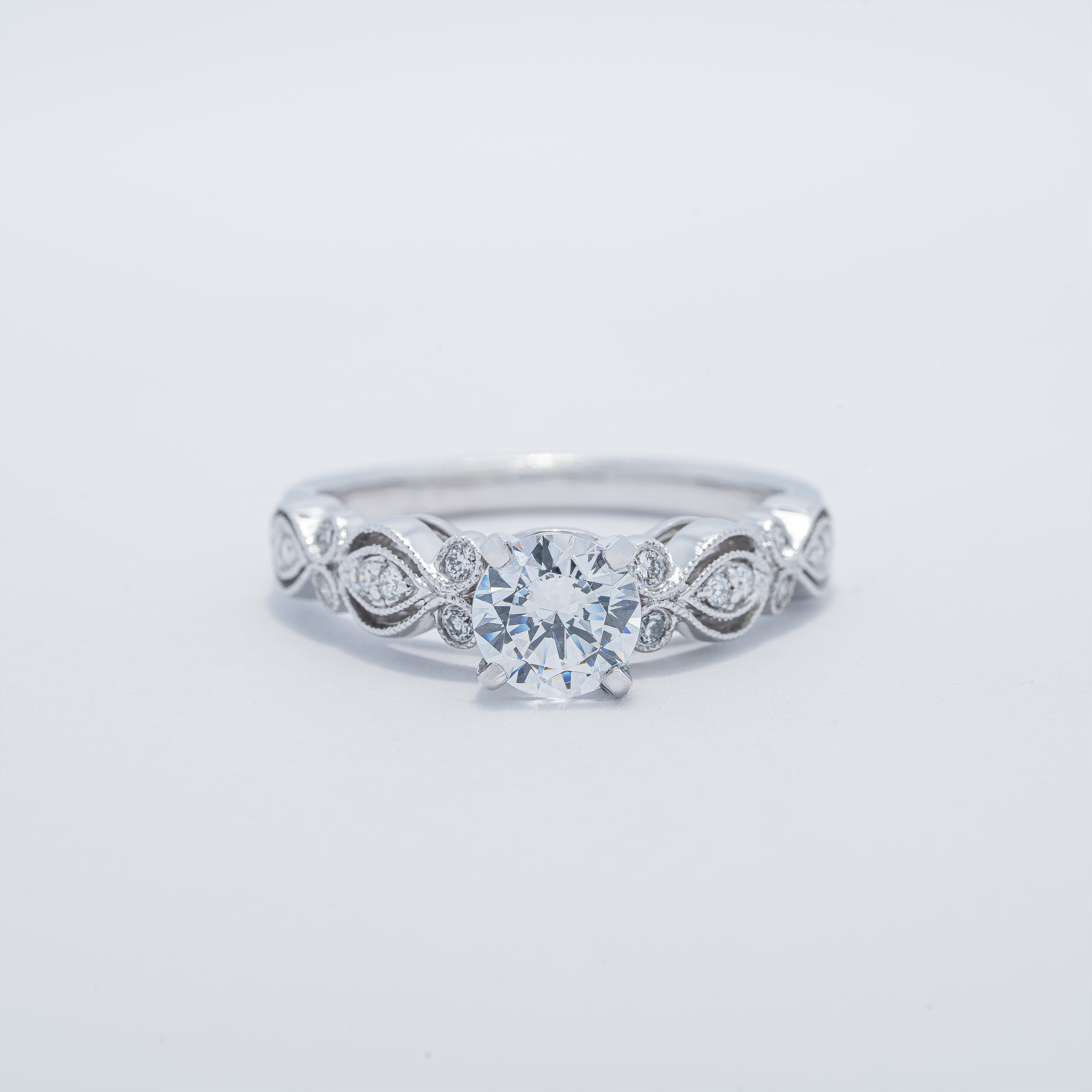Vintage Style Engagement Ring
