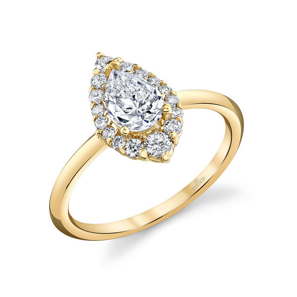 Lumiere Diamond Bridal Semi-Mount