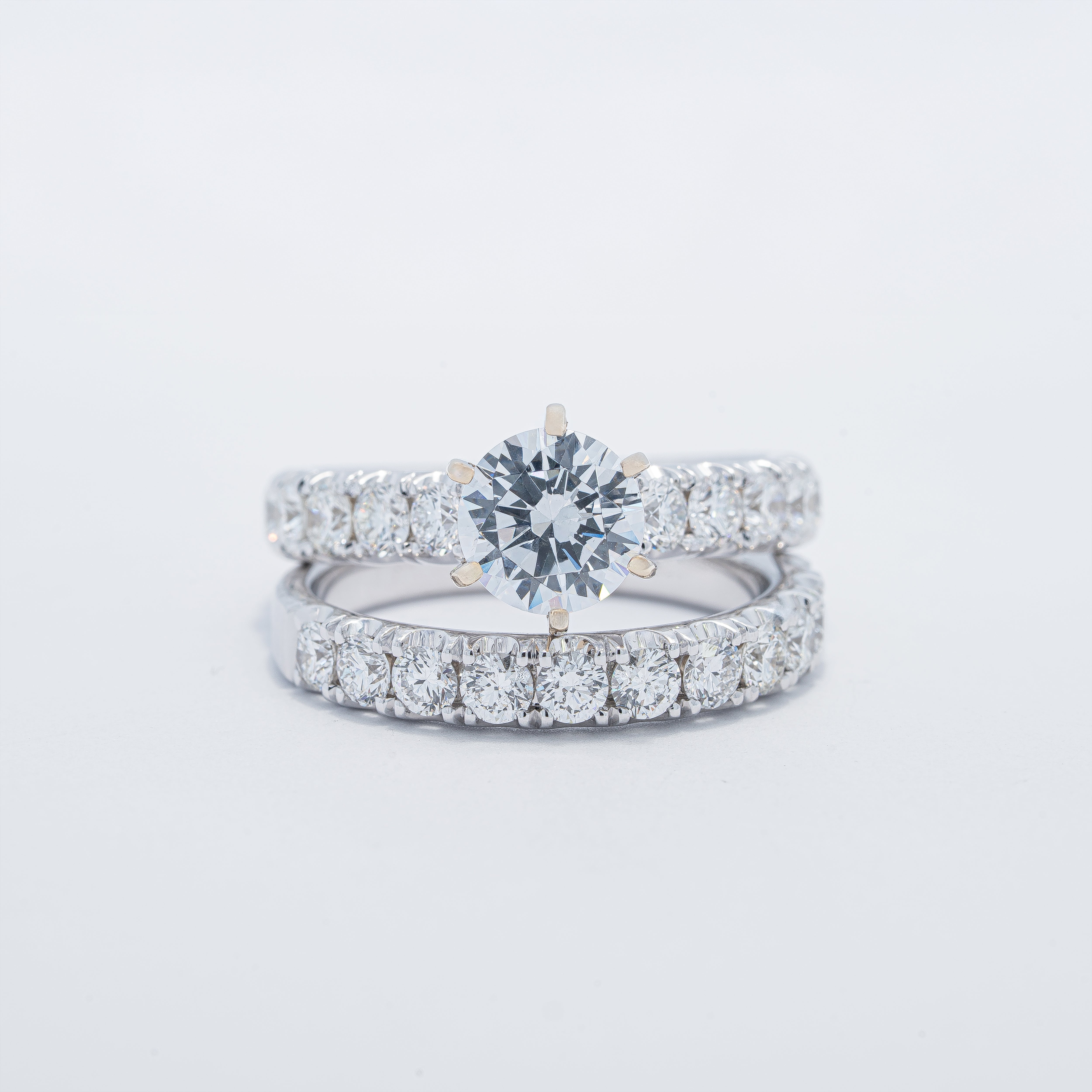 Classic Diamond Wedding set
