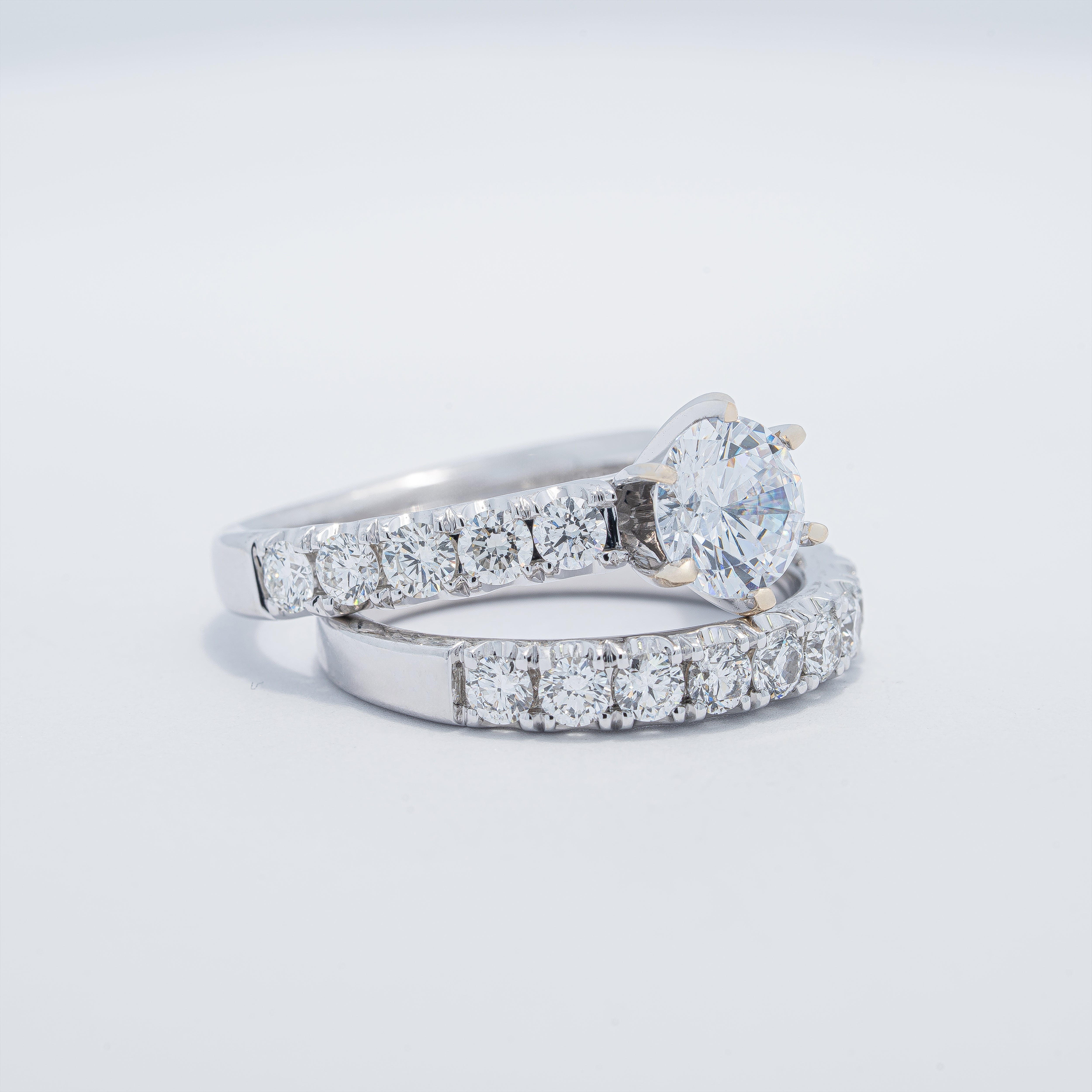 Classic Diamond Wedding set