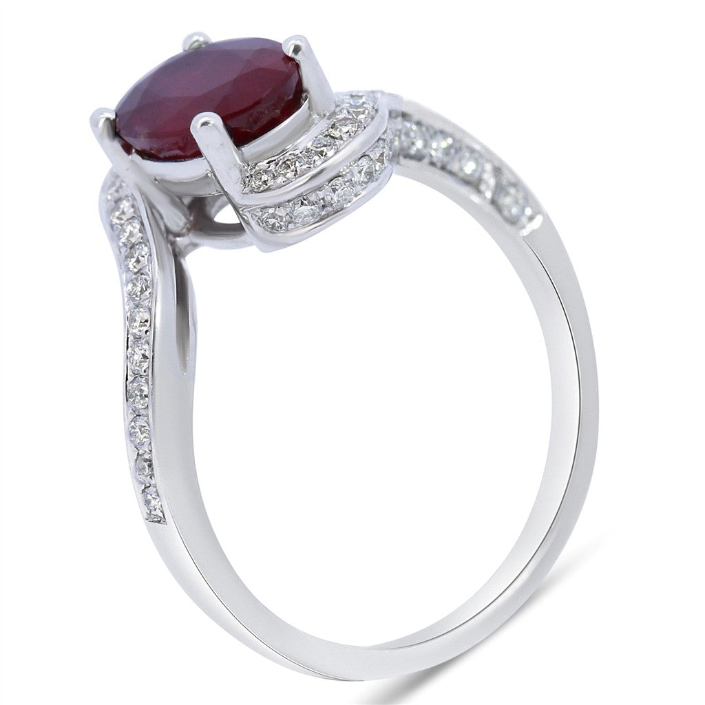 Contemporary Colored Stone Ring