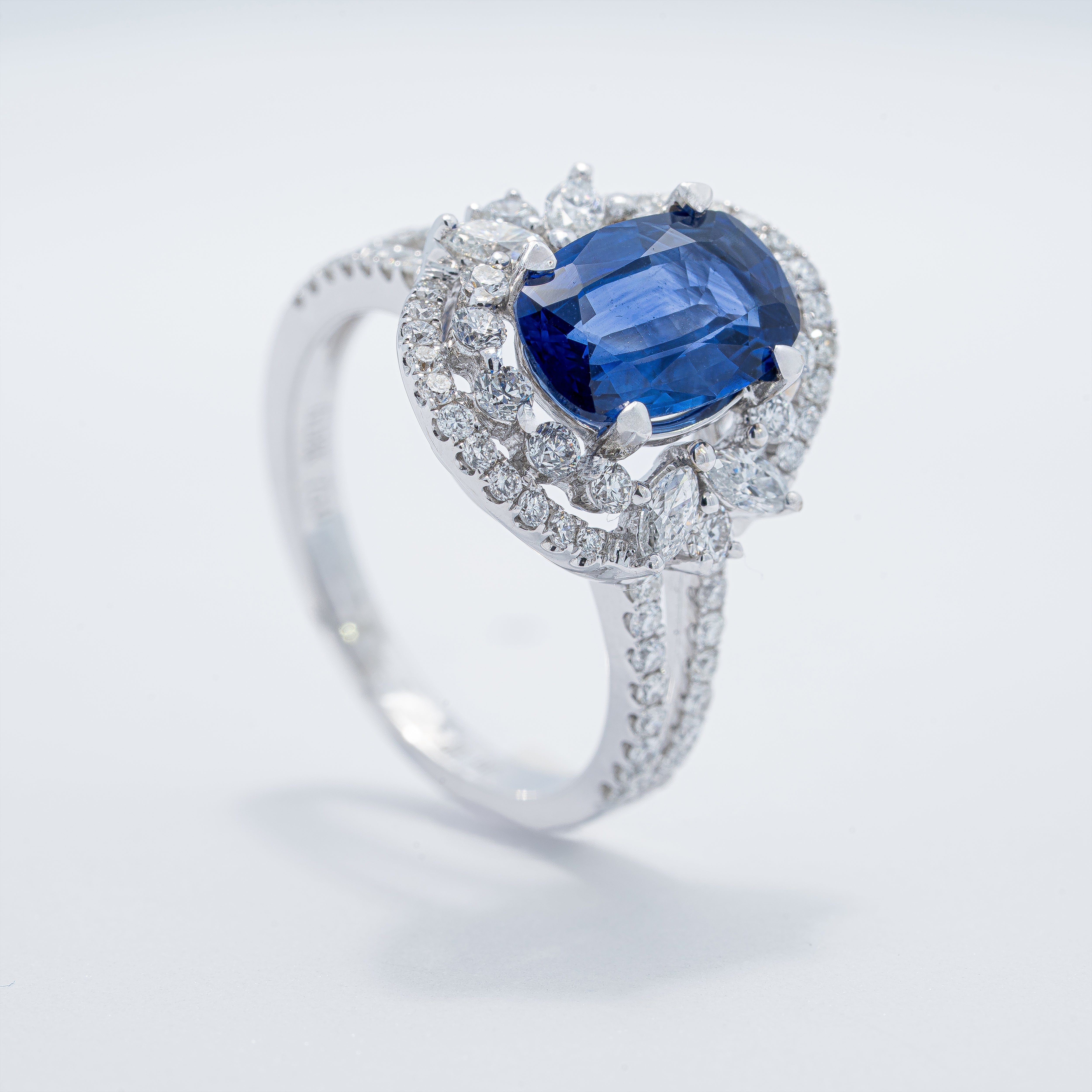 Comtemporary Colored Stone Ring