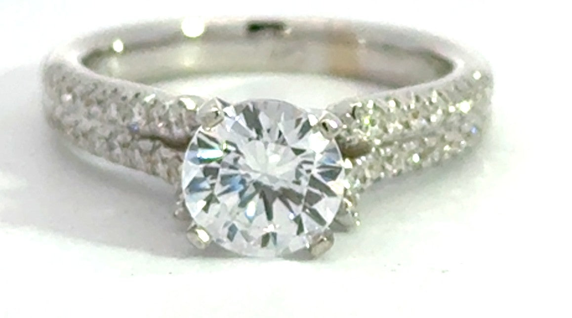 Diamond Semi-Mount Ring