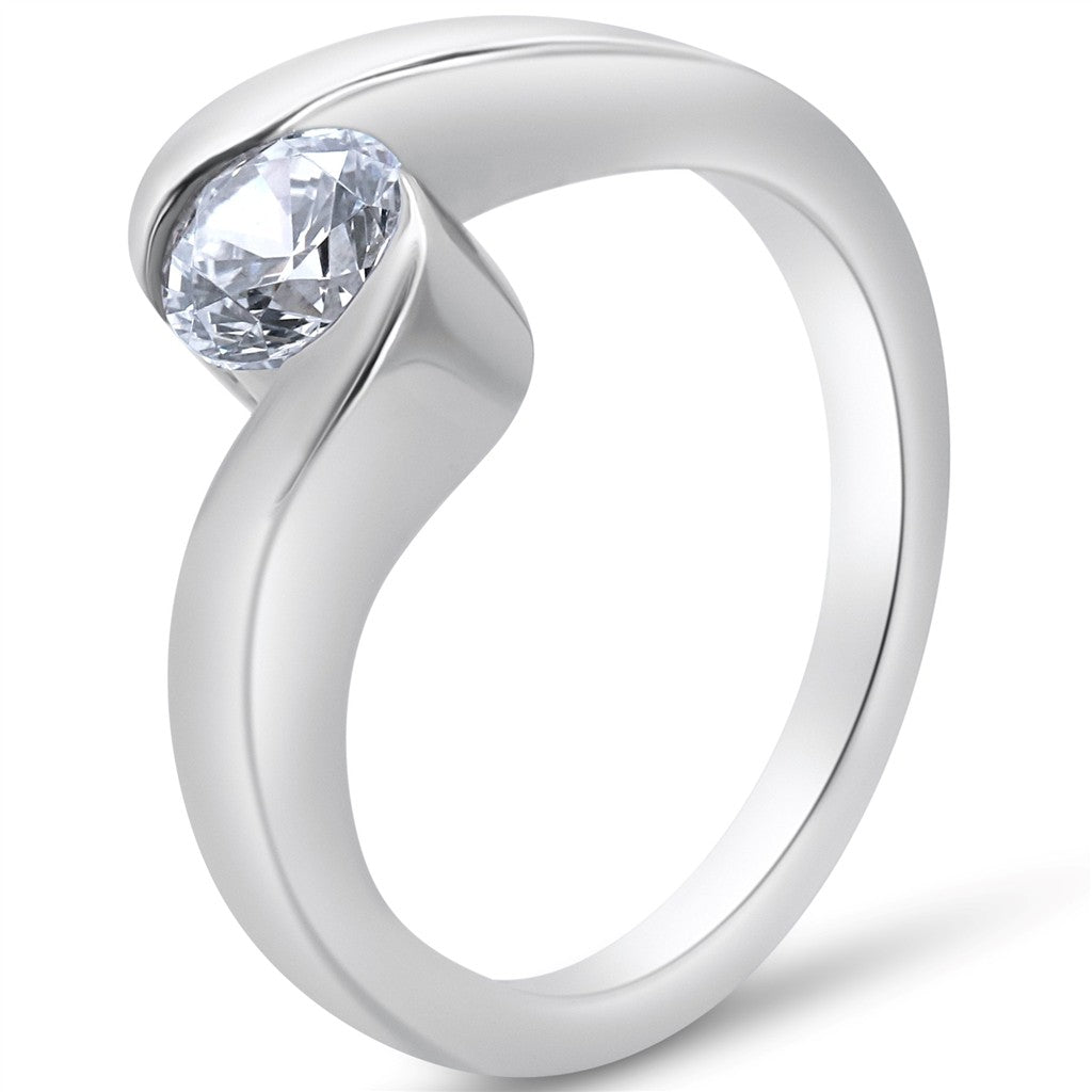 Classic Bypass Engagement Ring