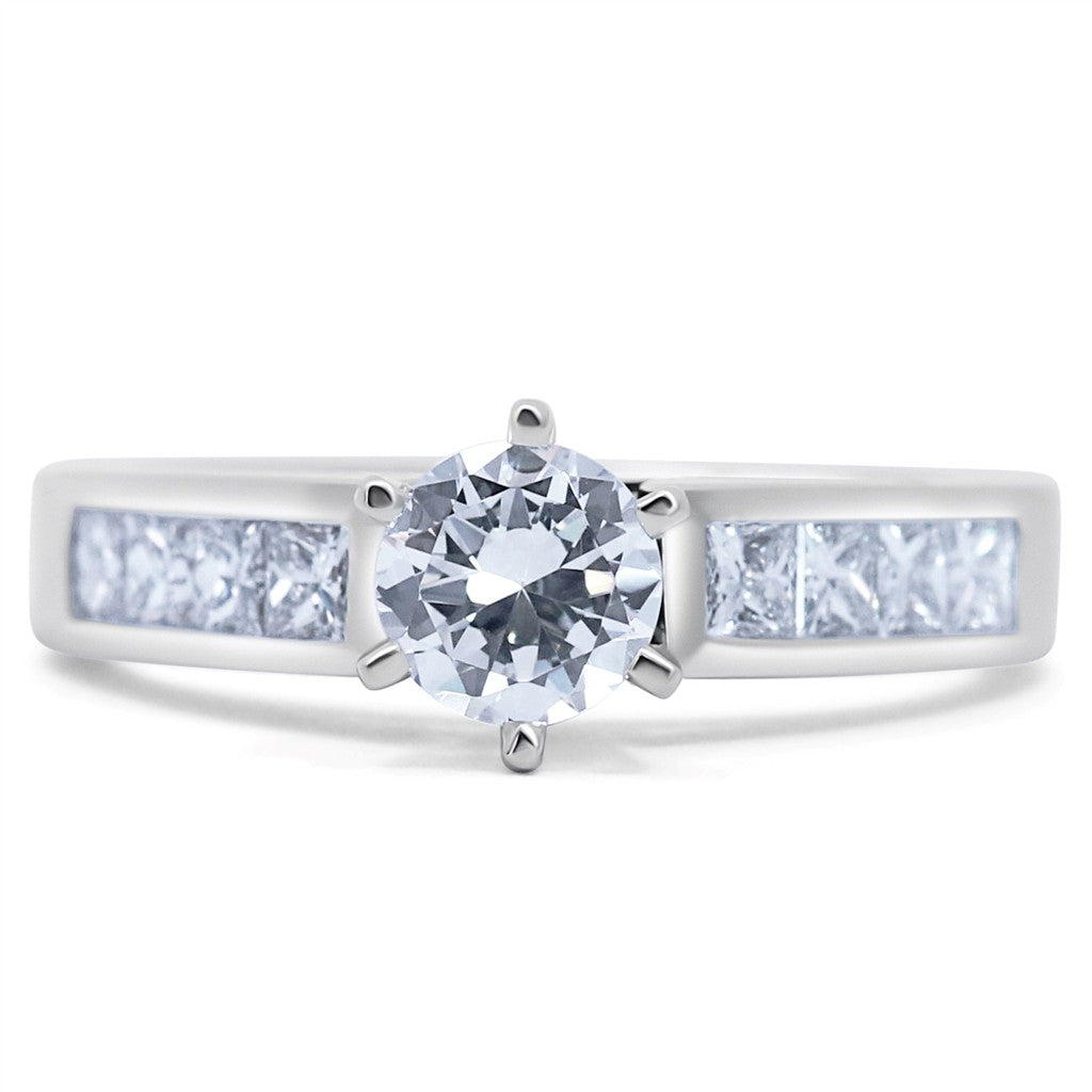 Cathedral Engagement Ring