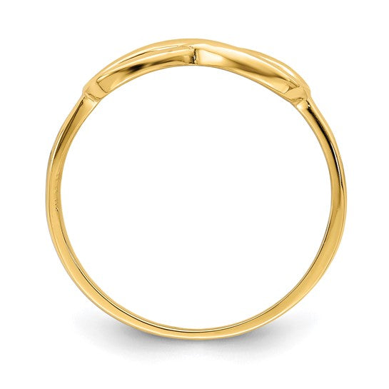 14K Yellow Gold Infinity Fashion Ring | Joe Kassab Jewelers