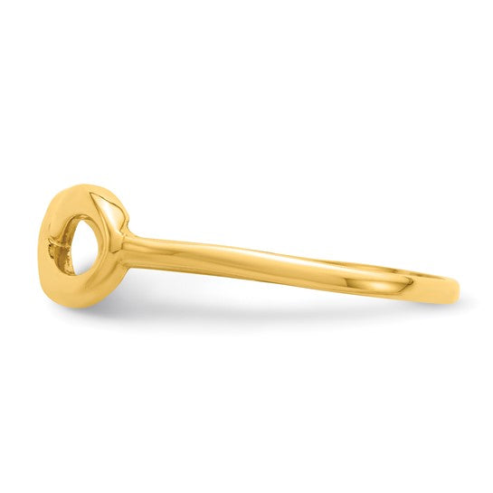 14K Yellow Gold Infinity Fashion Ring | Joe Kassab Jewelers