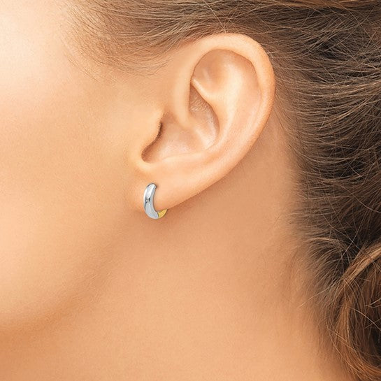Classic Hinged Hoop Earrings