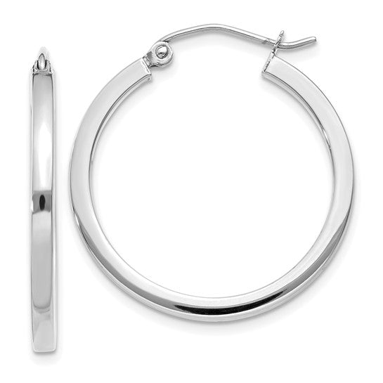 Classic Square Hoop Earrings