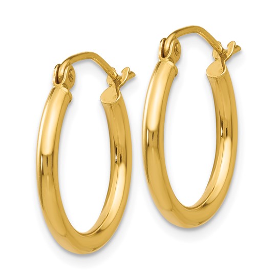 14K Classic Hoop Earrings
