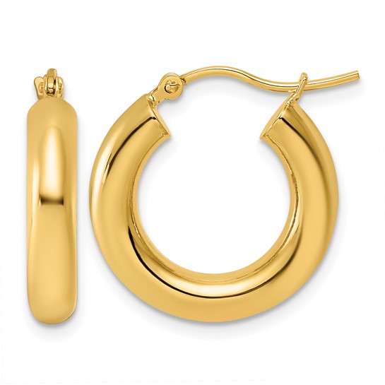 Classic Tube Hoop Earrings