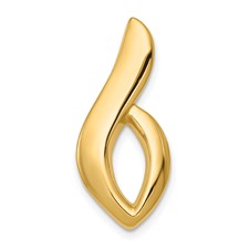 14K Yellow Gold Free-Form Pendant | Joe Kassab Jewelers