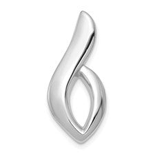14K White Gold Free-Form Pendant | Joe Kassab Jewelers