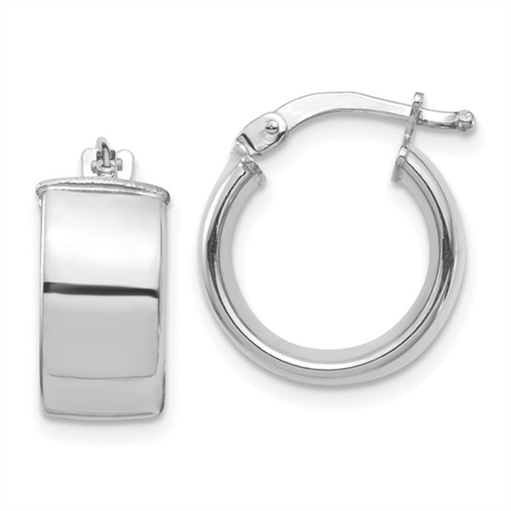 Modern Huggie Hoop Earrings