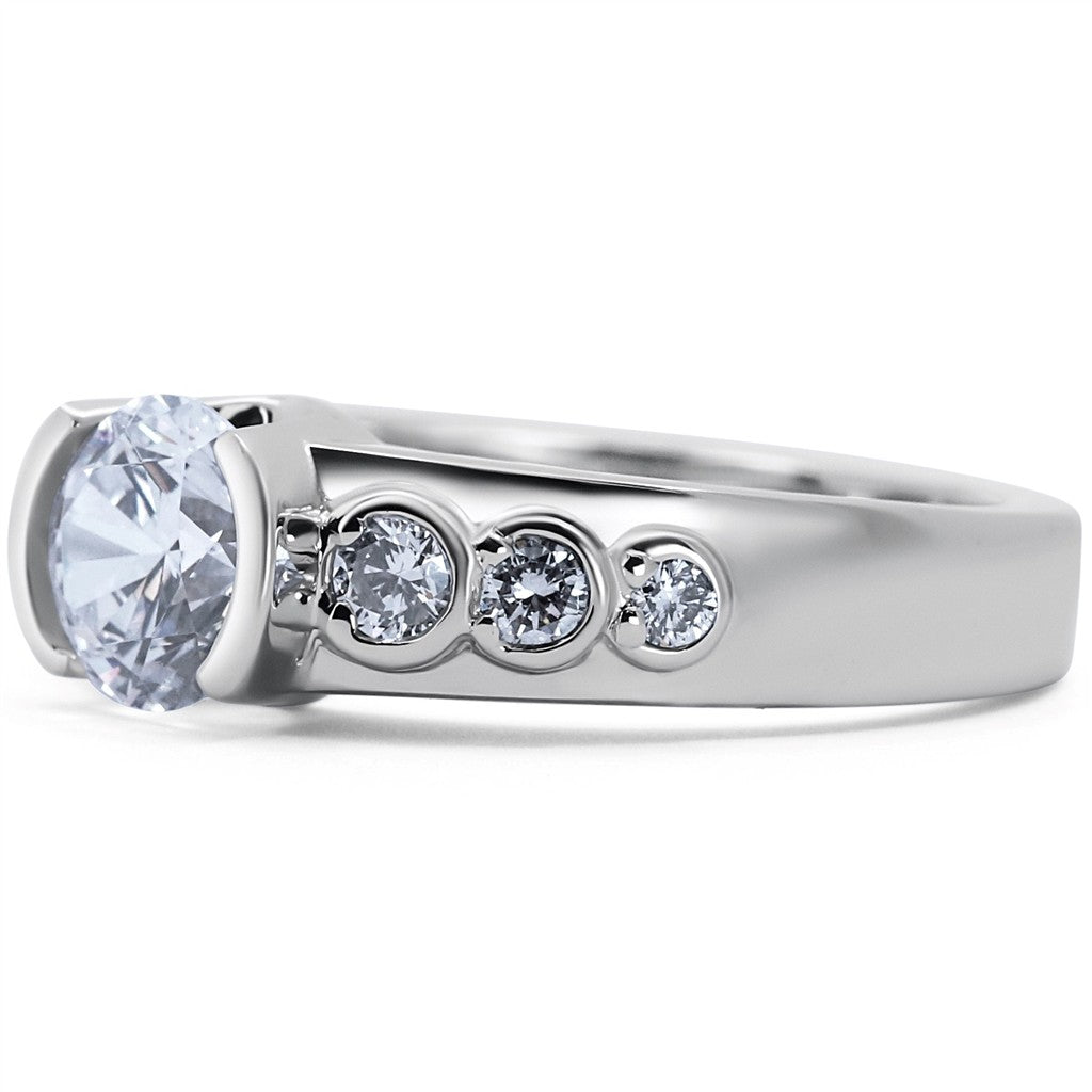 Contemporary Engagement Ring