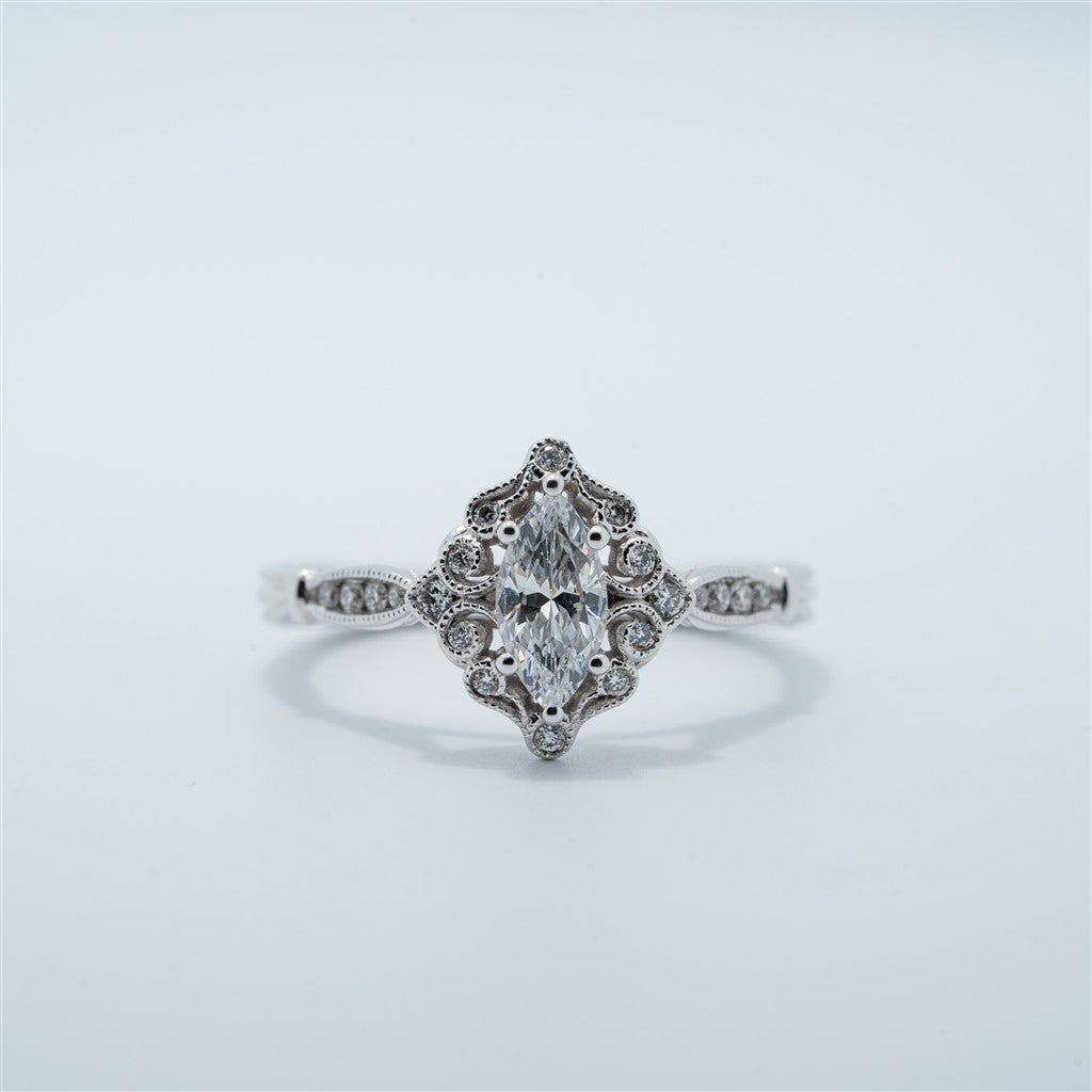 Vintage Cathedral Wedding Set