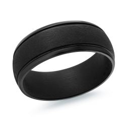 Tantalum Black Wedding Band