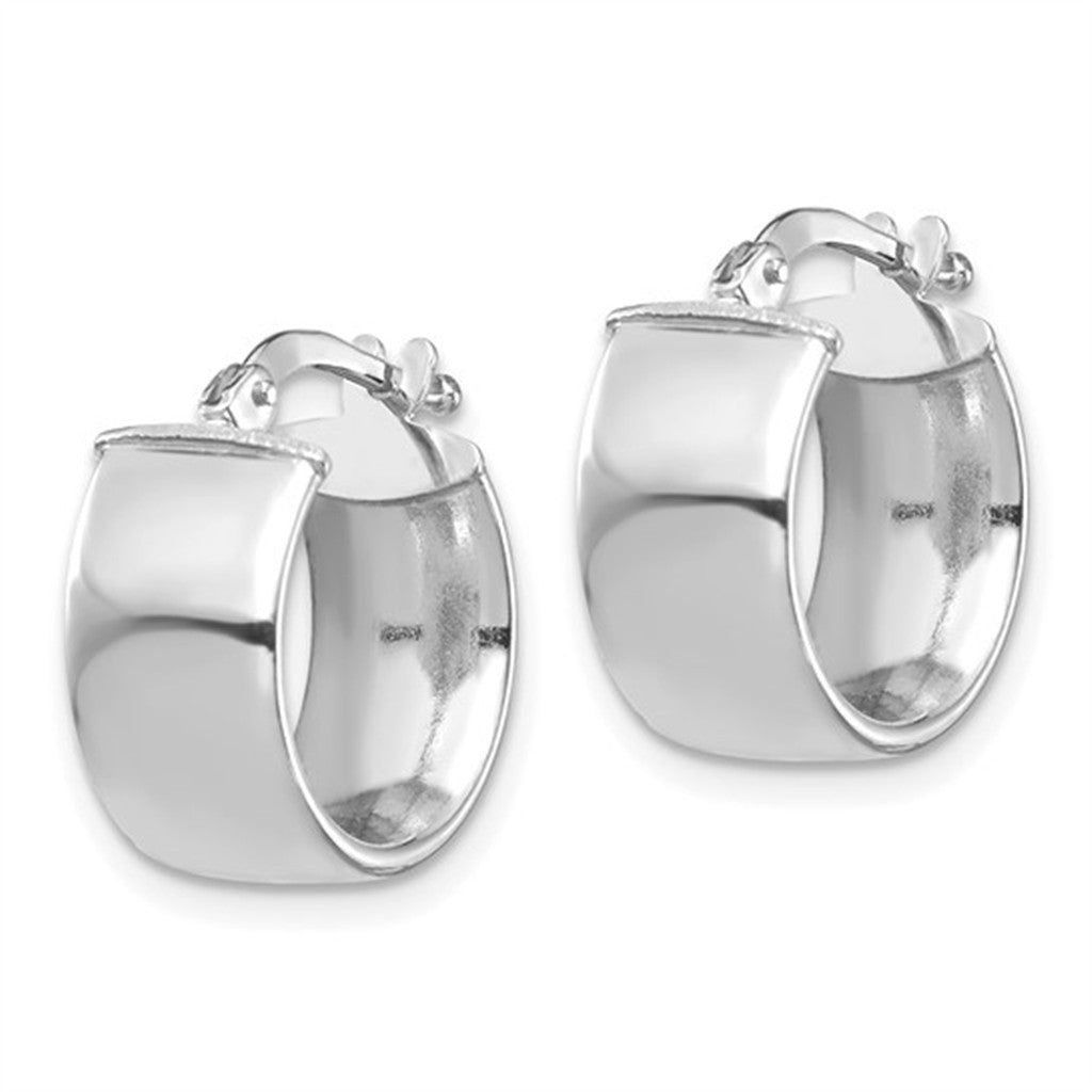 Modern Huggie Hoop Earrings