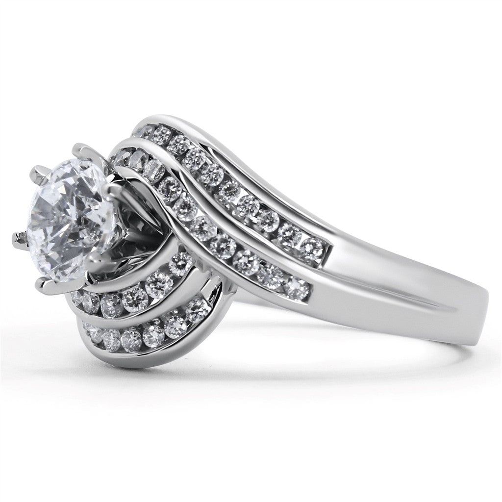 Contemporary Style Engagement Ring